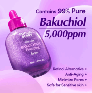 EQQUALBERRY -Bakuchiol Plumping Serum 30ml
