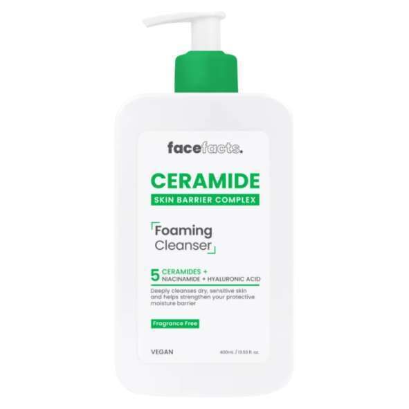 FACEFACTS CERAMIDE FOAMING CLEANSER 400ML