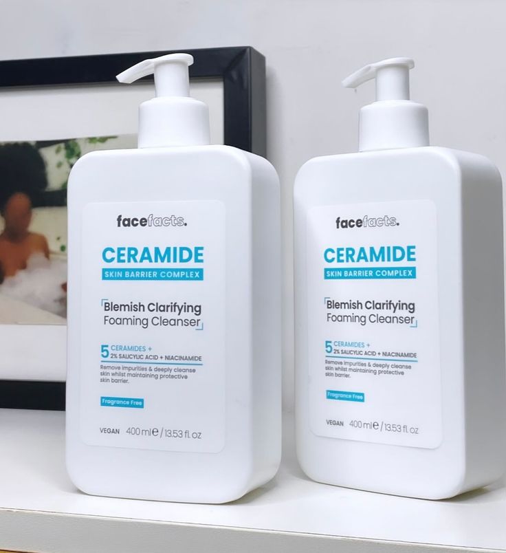 FACEFACTS -Ceramide Blemish Clarifying Foaming Cleanser 400ml