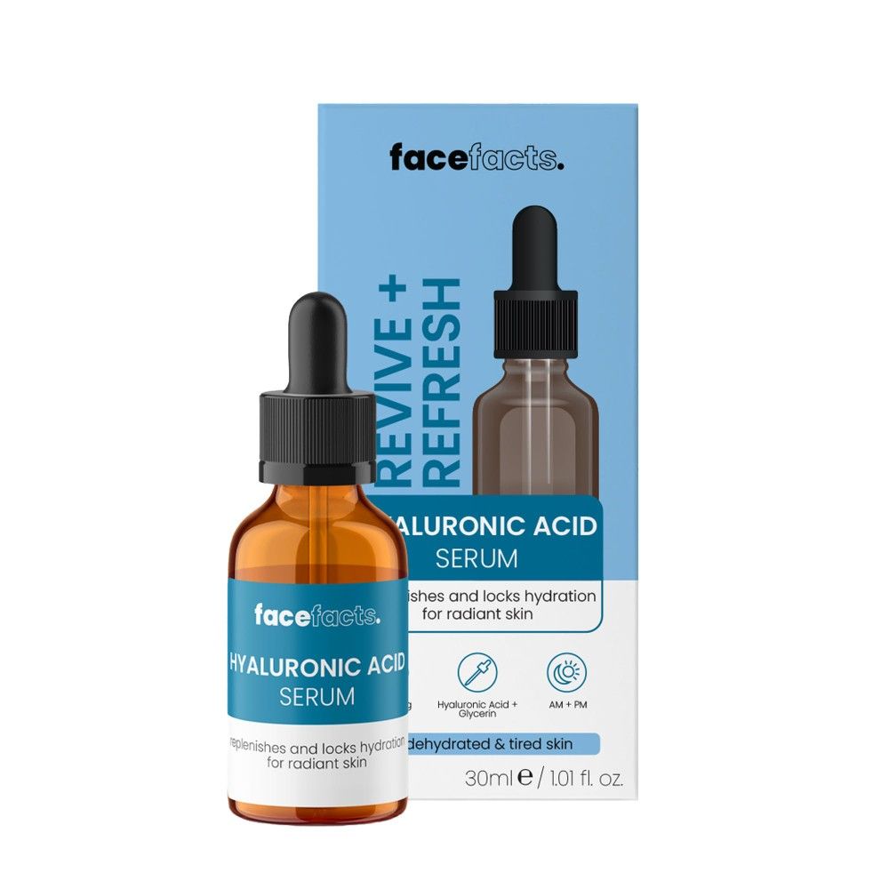FACEFACTS -Revive &amp; Refresh Hyaluronic Hydrating Facial Serum 30ml