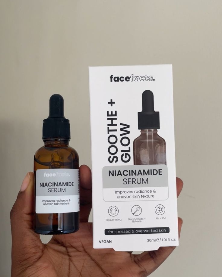 FACEFACTS -Soothe Glow (Niacinamide) face serum 30ml