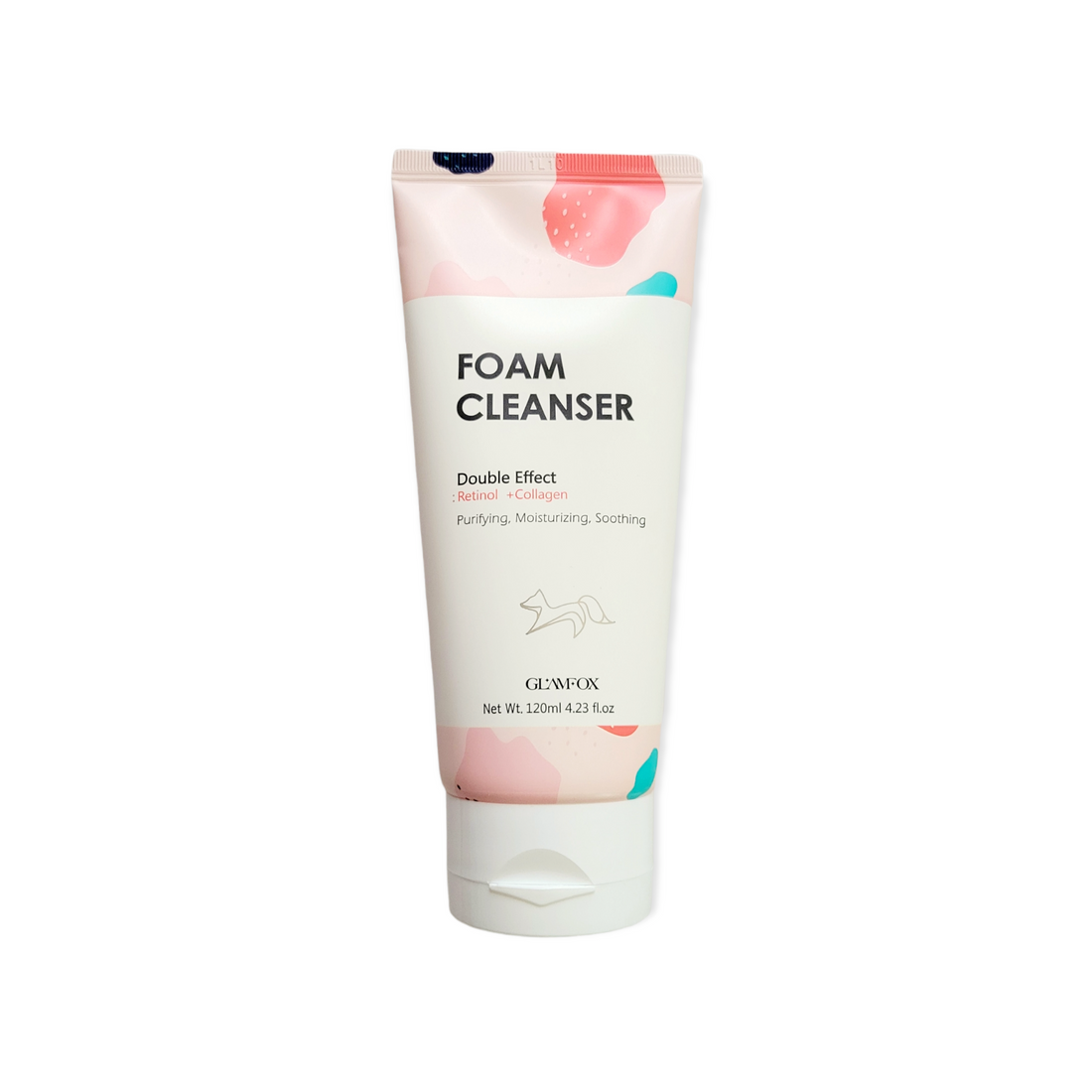GLAMFOX -Double Effect (Retinol + Collagen) Foam Cleanser 120ml