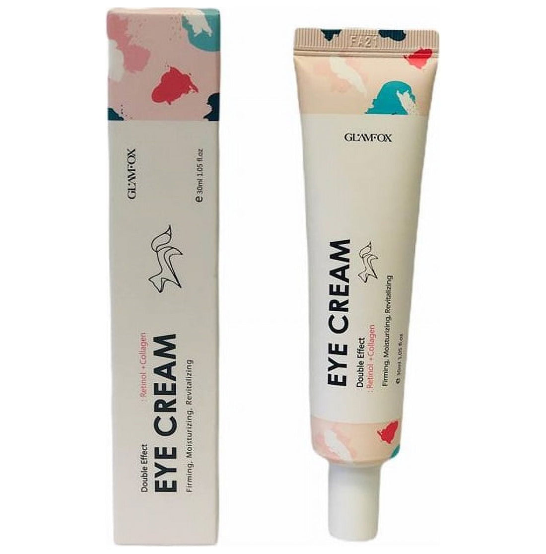 GLAMFOX -Double Effect (Retinol + Collagen) Eye Cream 30ml