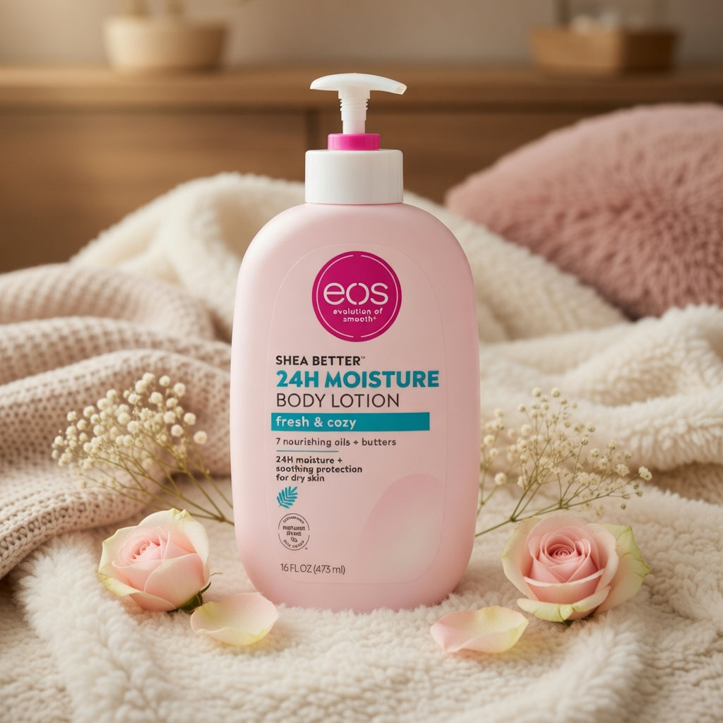 EOS -Shea Better 24H Moisture (Fresh + Cozy) Lotion 473ml