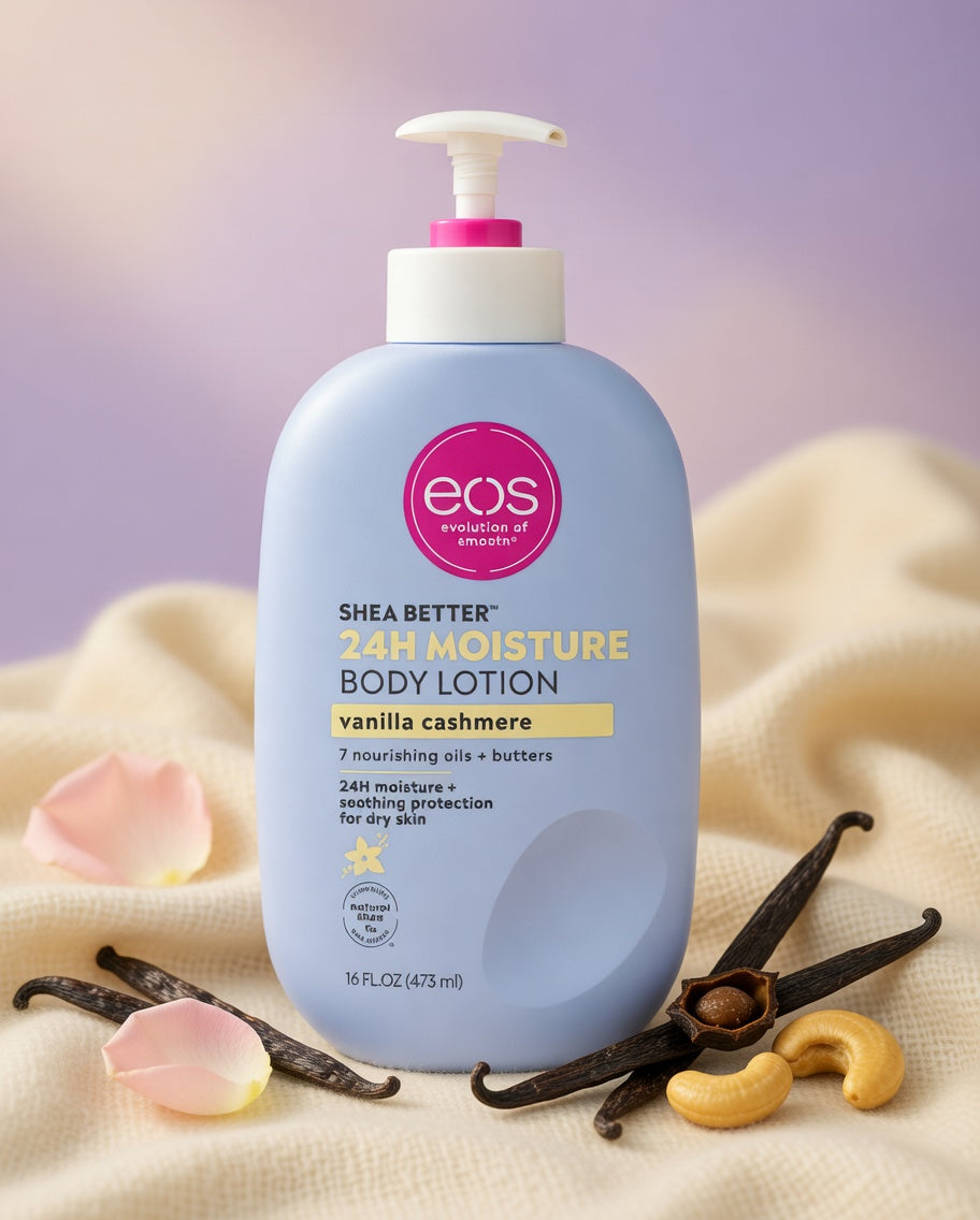 EOS -Shea Better 24H Moisture (Vanilla Cashmere) Lotion 473ml