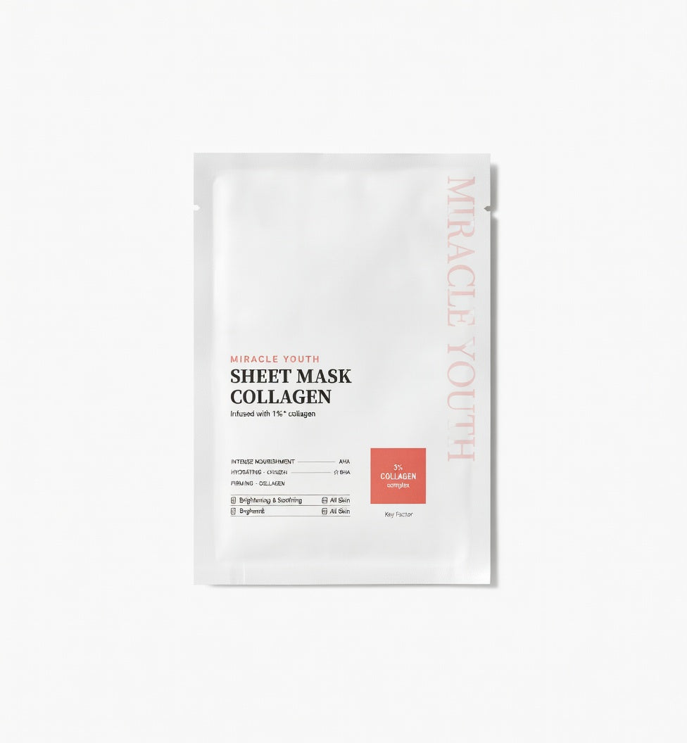 VILLAGE 11 FACTORY MIRACLE YOUTH (COLLAGEN) SHEET MASK 23g