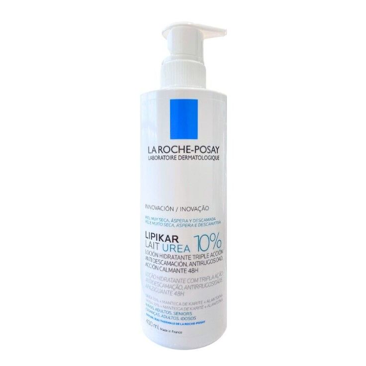 LA ROCHE-POSAY -Lipikar Lait (UREA 10%) Triple Action Hydrating Lotion 400ml