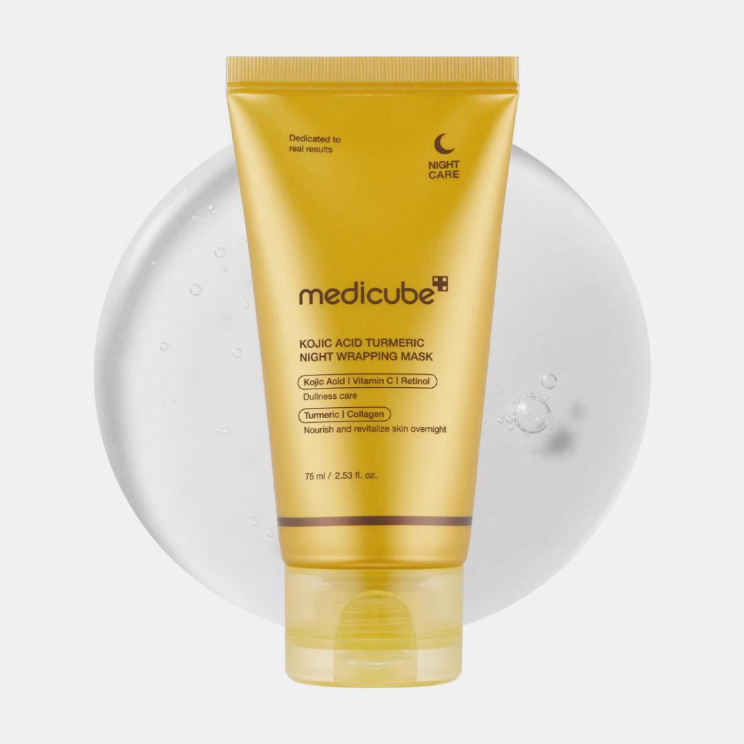 MEDICUBE -Kojic Acid Turmeric Night Wrapping Mask 75ml