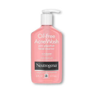 NEUTROGENA -Oil Free Acne Wash (Pink Grapefruit) Facial Cleanser 9.1 oz 177ml