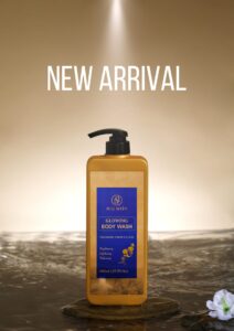 NIU SKIN -Glowing (Niacinamide, Vitamin C &amp; AHA) Body Wash 800ml