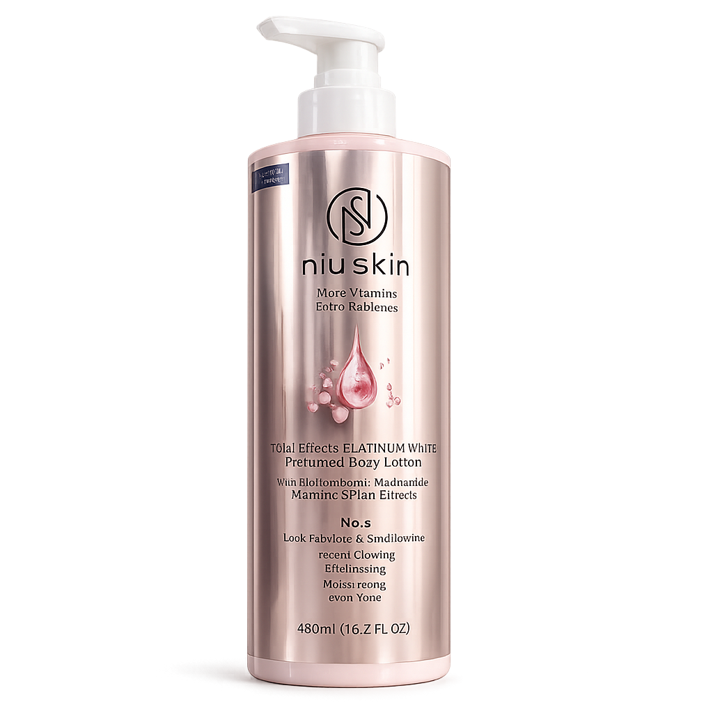 NIU SKIN -More Vitamin Extra Radiance (With Alpha Arbutin, Niacinamide and Vitamin C) Body Lotion NO.5 480ML