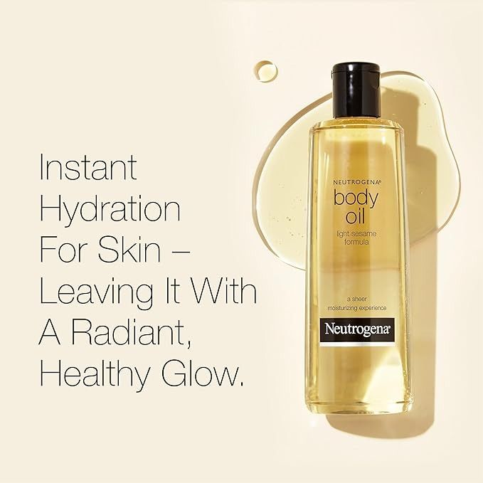 NEUTROGENA -Light Sesame Formula Body Oil 8.5 oz 250ml