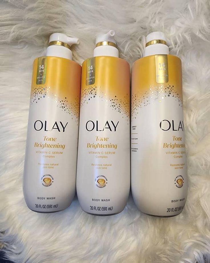 OLAY -Tone Brightening (Vitamin C serum complex + B3) Body Wash 20 Oz 591ml