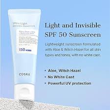 Cosrx Ultra-Light Invisible Sunscreen SPF50 PA++++ 50ml