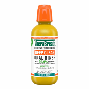 THERABREATH -Dentist Formulated Deep Clean (Fresh Mint) Oral Rinse 473ml