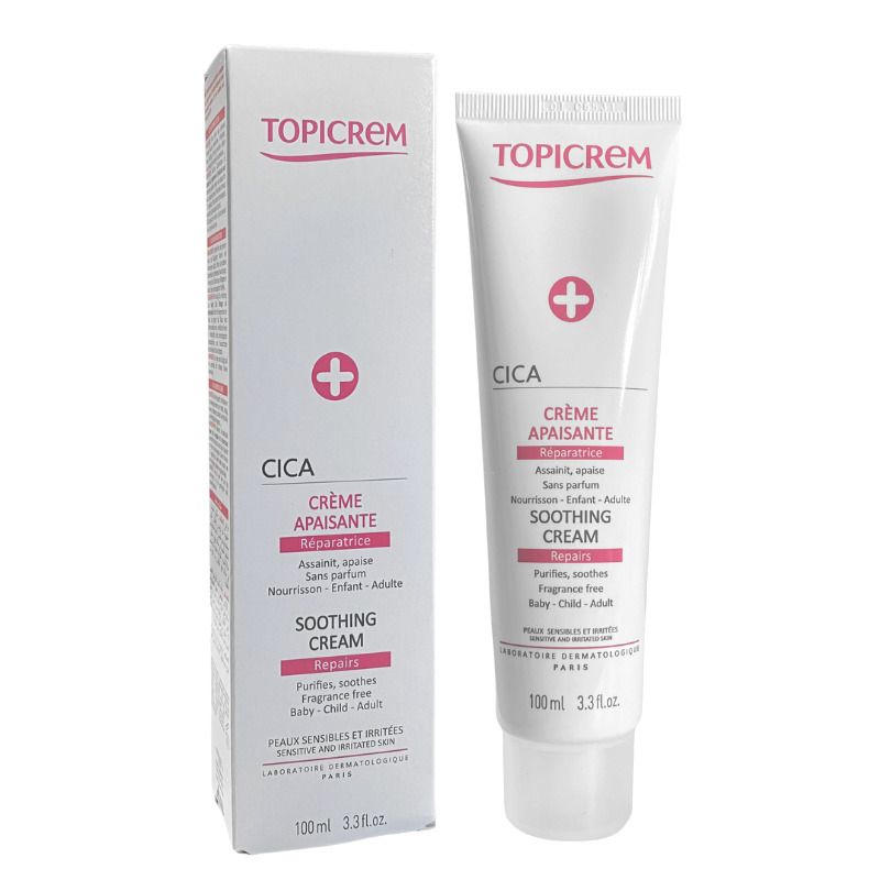 TOPICREM -CICA SOOTHING CREAM 3.3 oz 100ML