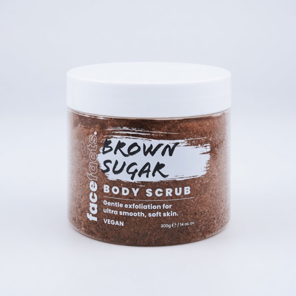 FACEFACTS Brown Sugar Body Scrub 400g