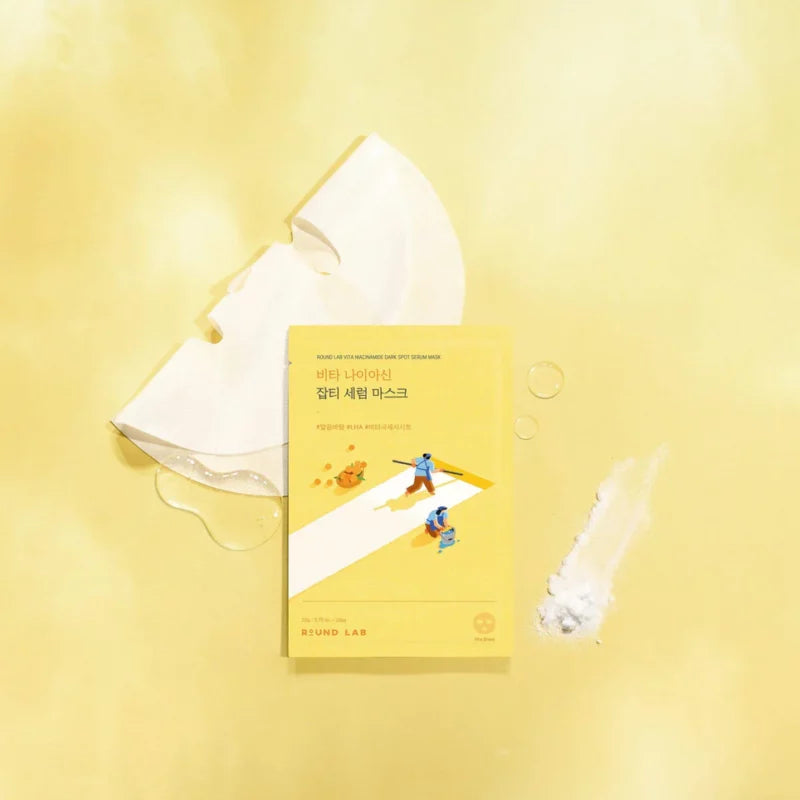 ROUND LAB -Vita Niacinamide Dark Spot Serum Mask (10ea)