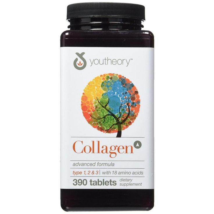 YOUTHEORY -Collagen + Biotin Hair, Skin Nails Dietary Supplements (390 tablets)