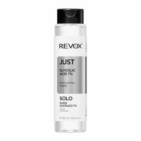 REVOX -JUST Glycolic Acid 7% (Exfoliating) Toner 250ml