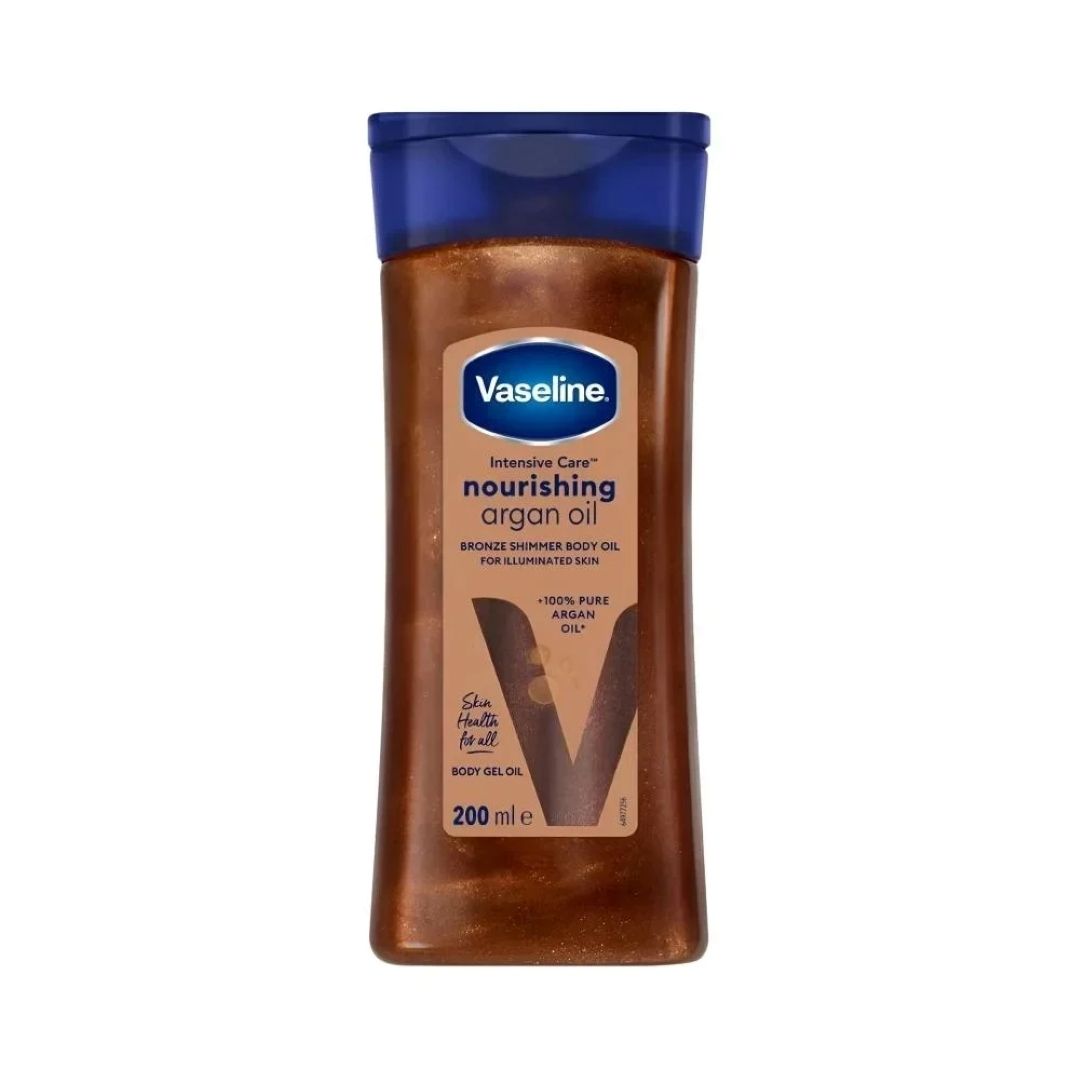 VASELINE Intensive Care Nourishing Argan Oil Bronze Shimmer Body Oil - 200ml [ymir:2f8751c860dae98b19389e0b]
