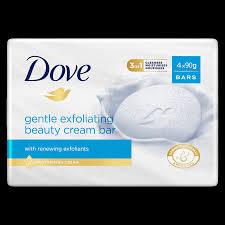 DOVE -Beauty Cream Bar (Gentle Exfoliating) 90g x4