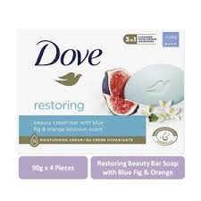 DOVE -Beauty Cream Bar (Restoring) 90g x4
