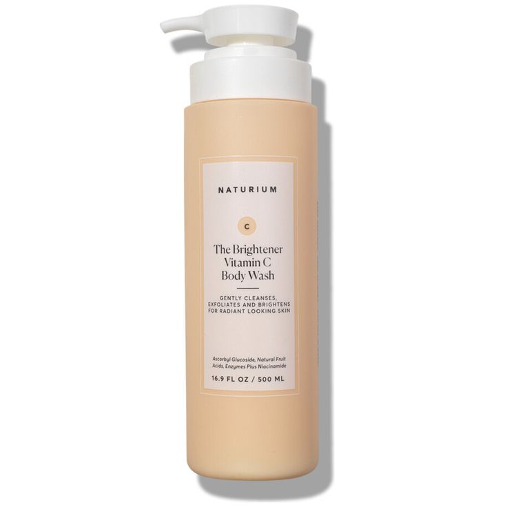 NATURIUM -The Brightener Vitamin C Body Wash 16.9 oz 500ml