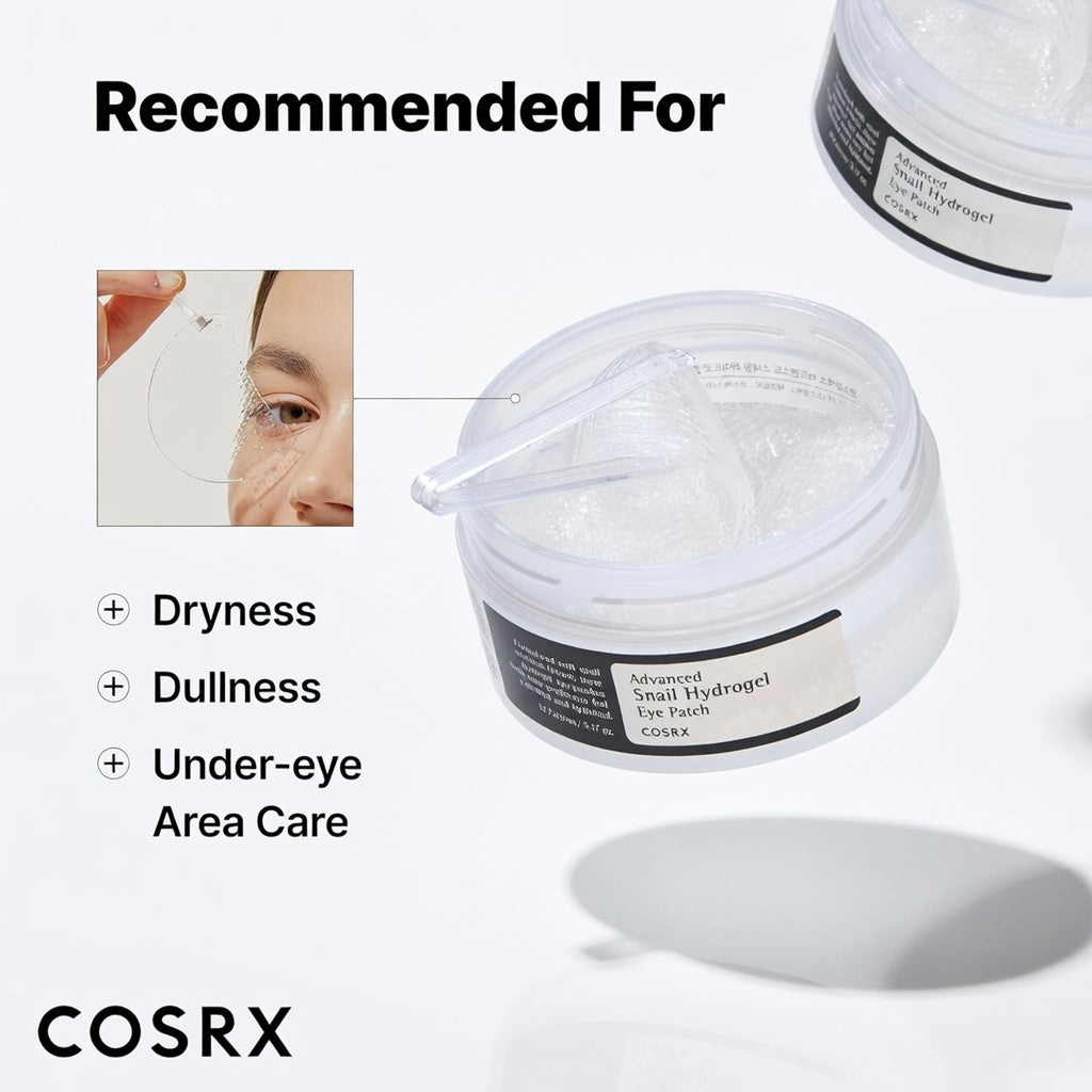 COSRX Advanced Snail Hydrogel Eye Patch (60 Patches) 🔥