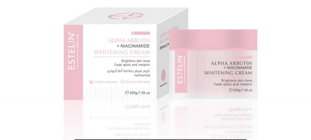 ESTELIN -ALPHA ARBUTIN + NIACINAMIDE (Whitening) Cream 7.05 oz 200g