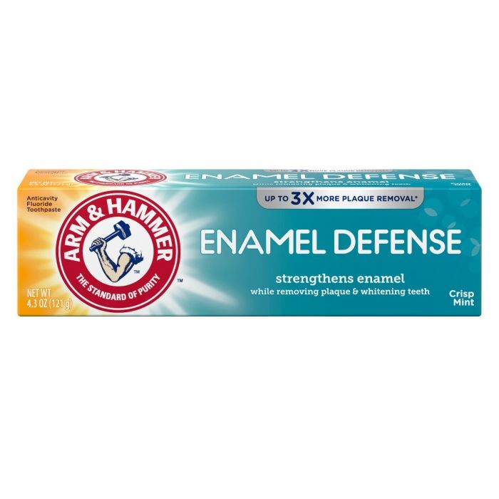 ARM AND HAMMER -(Enamel Defense) Toothpaste Single 4.3 oz 121g