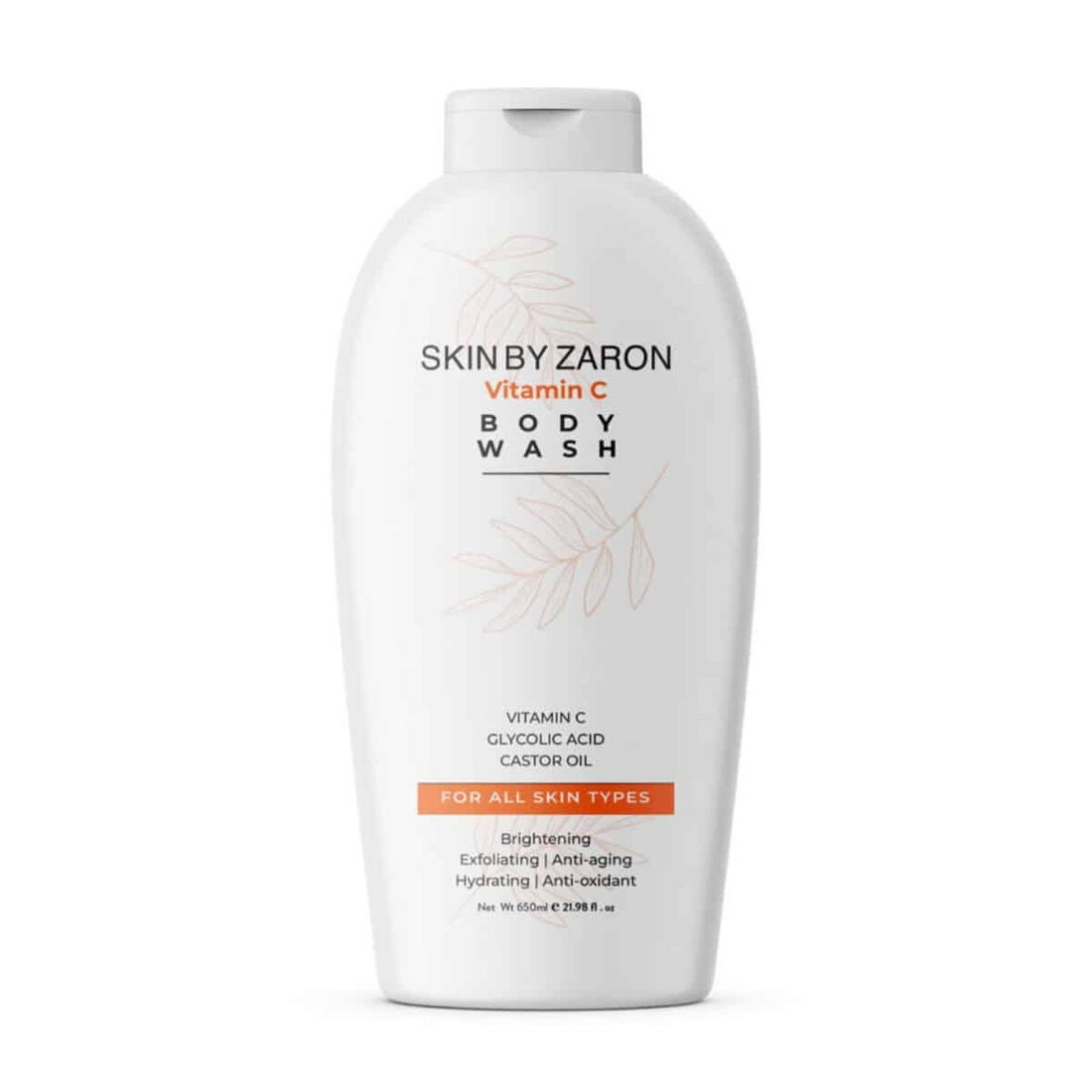 SKIN BY ZARON -VITAMIN C Body Wash 650ml