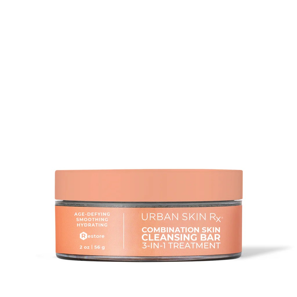URBAN SKIN Rx -Clear Skin Cleansing Bar 3-in-1 treatment 2oz 56g