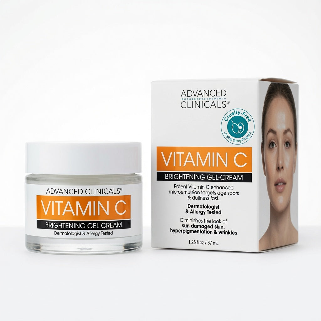ADVANCED CLINICALS Vit C Brightening Gel Cream 59ml