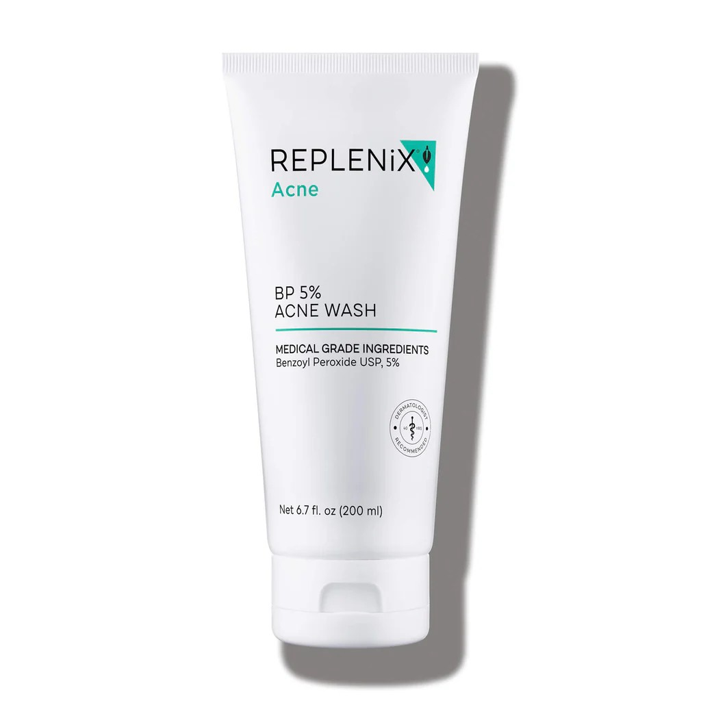 REPLENIX -5% Benzoyl Peroxide Acne wash 200ml