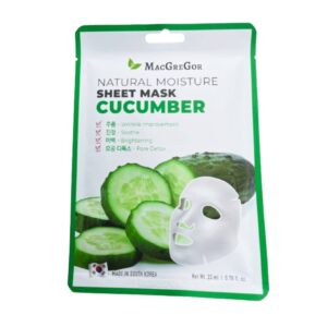 MacGregor Natural Moisture Sheet Mask Cucumber 23ml