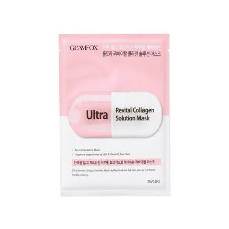GLAMFOX -Ultra Revital Collagen Solution Mask 25g (10 sheets)