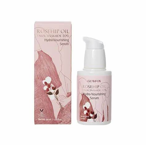 GLAMFOX -(Roseship Oil + Niacinamide 10%) Hydra Nourishing Serum 50ml