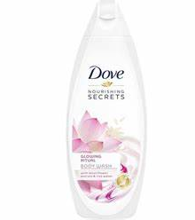 DOVE -NOURISHING SECRETS (glowing ritual) body wash 750ml