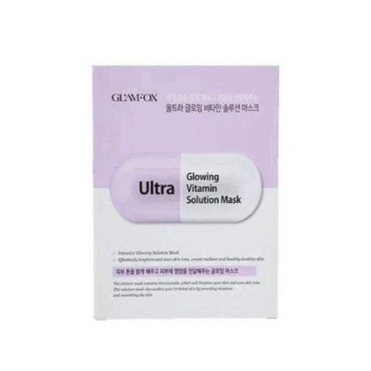 GLAMFOX -Ultra Glowing Vitamin Solution Mask 25g (10 sheets)