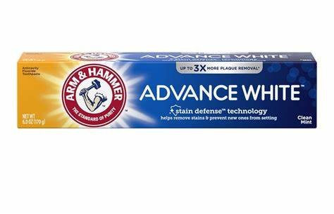 ARM AND HAMMER -(Advanced White) Toothpaste single 6.0 oz 170g