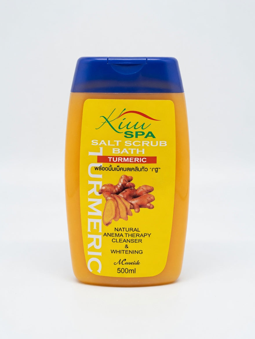 KUU SPA TURMERIC SALT SCRUB BATH 450ML