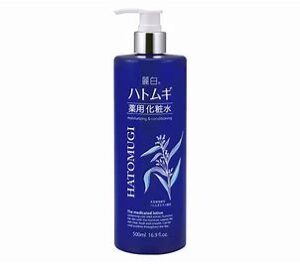 KUMANO YUSHI -REIHAKU Hatomugi Medicated Moisturizing Emulsion 300ml