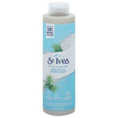 ST IVES -Exfoliating (Sea Salt &amp; Pacific Kelp) Body Wash 650ml