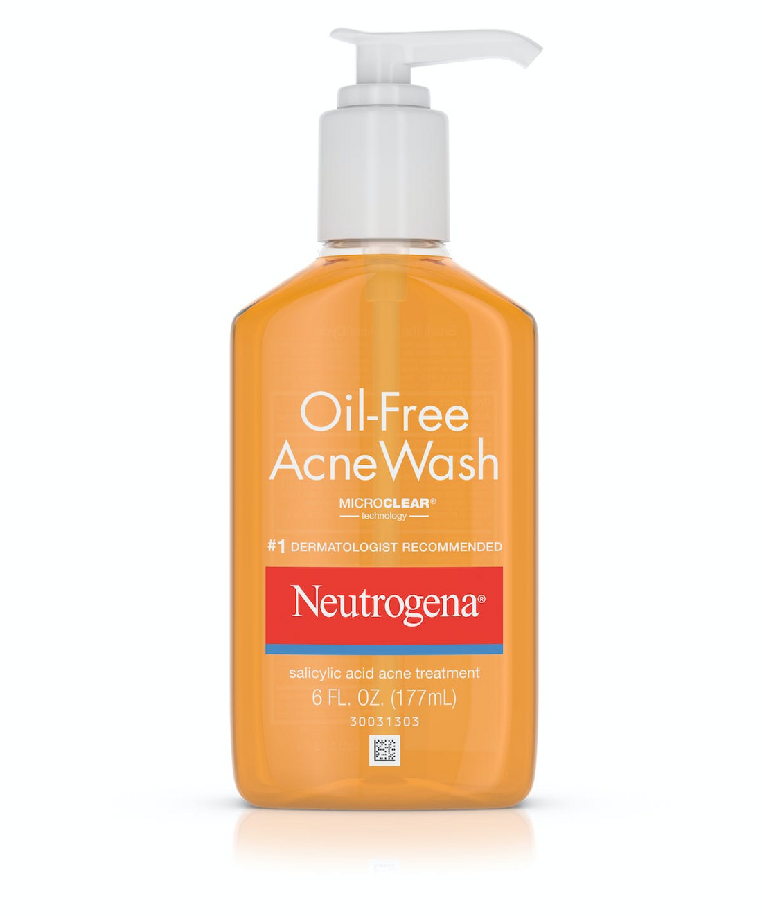 Neutrogena -Oil Free Acne Wash Microclear 6 FL OZ 177ml