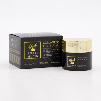 GLAMFOX -Black Snail Mucin Collagen Cream 50g