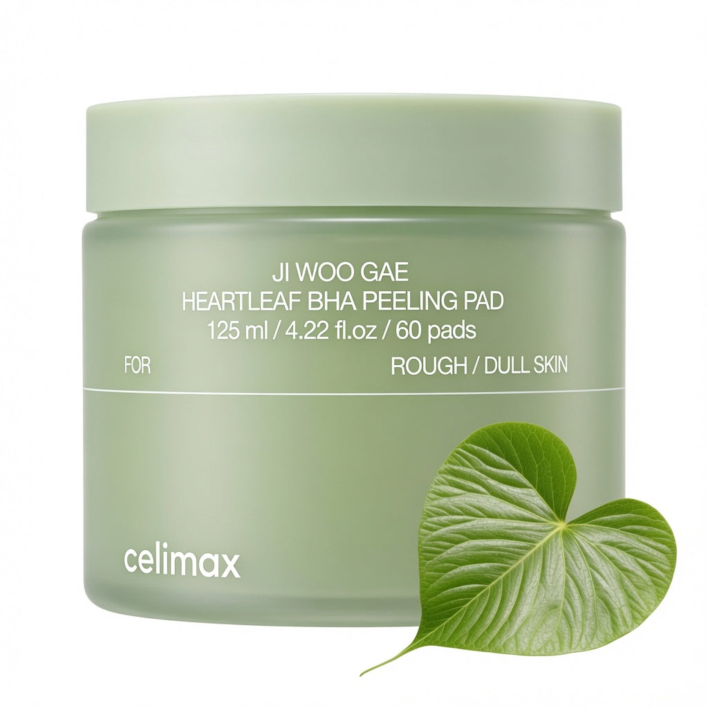 CELIMAX JI WOO GAE Heartleaf BHA Peeling Pad 125ml
